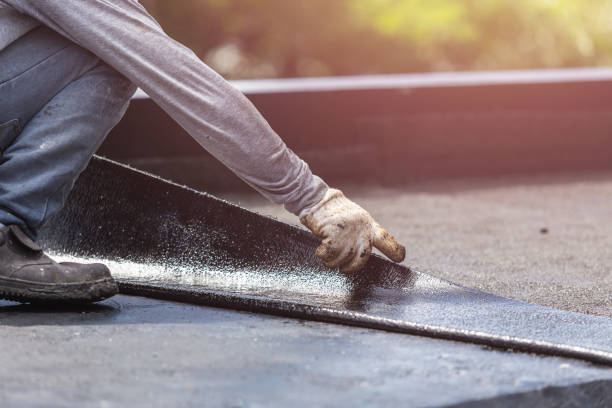 Professional Vapor Barrier Installation technician working in Blue Point, NY